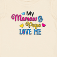 thumbnail image 4 of Inktastic My Mamaw and Papa Love Me with Hearts Boys or Girls Baby T-Shirt, 4 of 5