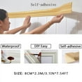 thumbnail image 4 of 3D Wall Stickers Waterproof Self-Adhesive Wall Paper Removable Foam Border Decor, 4 of 12