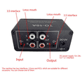 thumbnail image 2 of 4X NE5532 Dual OP Amp Front Audio Amplifier, Tube Preamp Treble Mid Bass Tone Control Dual- Attenuated Volume, 2 of 5