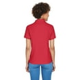 thumbnail image 3 of Devon & Jones Ladies' Pima PiquÃ© Short-Sleeve Y-Collar Polo - D100W, 3 of 4