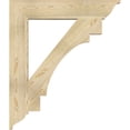 thumbnail image 3 of Ekena Millwork 6"W x 36"D x 42"H Merced Traditional Rough Sawn Bracket, Douglas Fir, 3 of 4