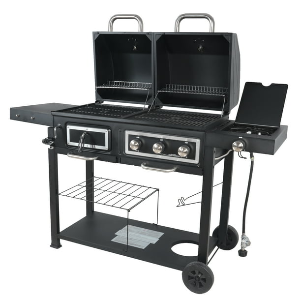 RevoAce Dual Fuel Gas Combo Grill, with Stainless - Walmart.com