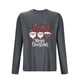 thumbnail image 4 of Blusas y camisas de manga larga con cuello redondo para hombre, deportivas, fitness, hogar, pijamas navideños estampados, camiseta de manga larga con cuello redondo, blusa de poliéster para hombre, 4 of 4