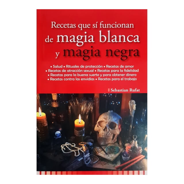 Libro Recetas que sí funcionan de magia blanca y magia negra EMU Libro Recetas que sí funcionan de magia blanca y magia negra