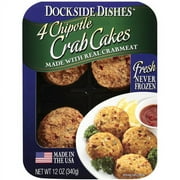 Dockside Dishes Chipotle Crab Cakes, 4ct