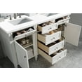 thumbnail image 7 of James Martin Furniture  60 in. Brittany Double Vanity with 3CM White Zeus Quartz Top, Bright White, 7 of 7