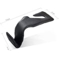 thumbnail image 2 of Gancho para asiento de coche, gancho para reposacabezas de coche, gancho universal de cuero negro para reposacabezas de coche, gancho para respaldo de asiento de coche para bolsos y otros bolsos, 2 of 5