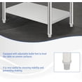 thumbnail image 4 of 30x24 In NSF Stainless Steel Prep Table with Adjustable Undershelf Heavy Duty Commercial Work Table for Restaurant Kitchen Home Hotel Use, 4 of 7