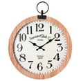 thumbnail image 3 of American Clock Co. Vintage Pocket Watch Wall Clock - 19", 3 of 6