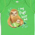 thumbnail image 4 of Inktastic My Pops Loves Me- Cute Sloth and Baby Boys or Girls Baby Bodysuit, 4 of 5