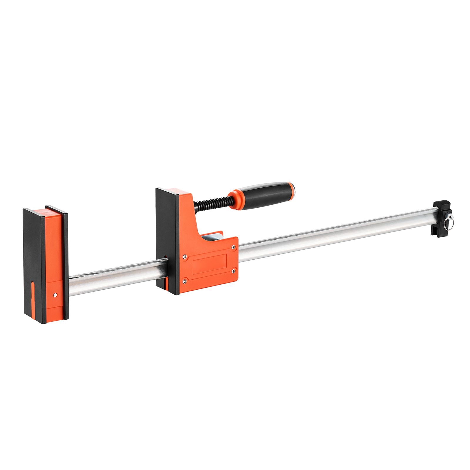Dranite Bar Clamps, 2-Pack 36 inch, Heavy Duty Parallel F-Clamps with 1500 lbs Load, High-Strength Plastic & Carbon Steel for Woodworking and Metalworking, Orange