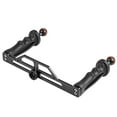 thumbnail image 2 of Dual Handles Aluminium Alloy Tray Stabilizer for Underwater Camera Housings Diving Camera Bracket, 2 of 6