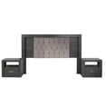 thumbnail image 3 of Recamara Kessa Muebles  Ingrid King Size 5 Piezas Gris, 3 of 17