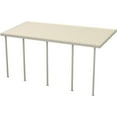 thumbnail image 5 of Four Seasons OLS TWV Series 36 ft wide x 10 ft deep Aluminum Patio Cover with 10lb Snowload & 5 Posts in Ivory, 5 of 5