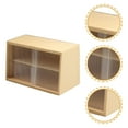 thumbnail image 3 of Shisuyan Miniature Storage Case Miniature Wooden Kitchen Cupboard Display Miniature Layout 1Pack, 3 of 8