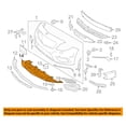 thumbnail image 3 of For 14 CLA250 & CLA45 AMG Front Bumper Valance Air Deflector Shield Apron Panel, 3 of 5