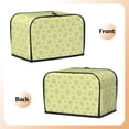 thumbnail image 3 of Yiaed Cute Frog3 Print Two Slice Bread Machine Cover, Universal Size Kitchen Appliance Cover for Bread Machine,Bread Machine Cover, 3 of 7