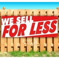 thumbnail image 1 of We Sell For Less 13 oz Vinyl Banner With Metal Grommets, 1 of 4