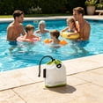 thumbnail image 1 of Mini Waterproof Nylon Drawstring Pouch 12x10x6 cm Small Lightweight Storage Bag for Keys Cash with Mesh Panel, Tear-Resistant for Pool Beach Outdoor Activities, 1 of 6