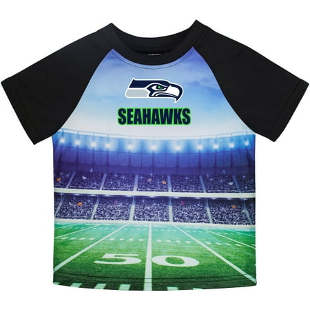 - Toddler Gerber Black Seattle Seahawks Stadium T-Shirt