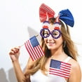 thumbnail image 4 of geerera 4th of July Decorations,Independence Day Themed Party Decoration Glasses,Dress Up With Letters Hat Flag Glasses Frame, Party Supplies For Independence Day USA Veterans Memorial Day, 4 of 6