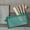 Green, variant on WZXPWT Zipper Storage Bag, Transparent Mesh Pencil Case, Durable Nylon Pouch, Multi-Purpose Cosmetic Organizer