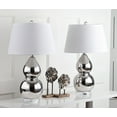 thumbnail image 4 of Safavieh Jill 16" Modern Ceramic Table Lamp, Silver, Set of 2, 4 of 5