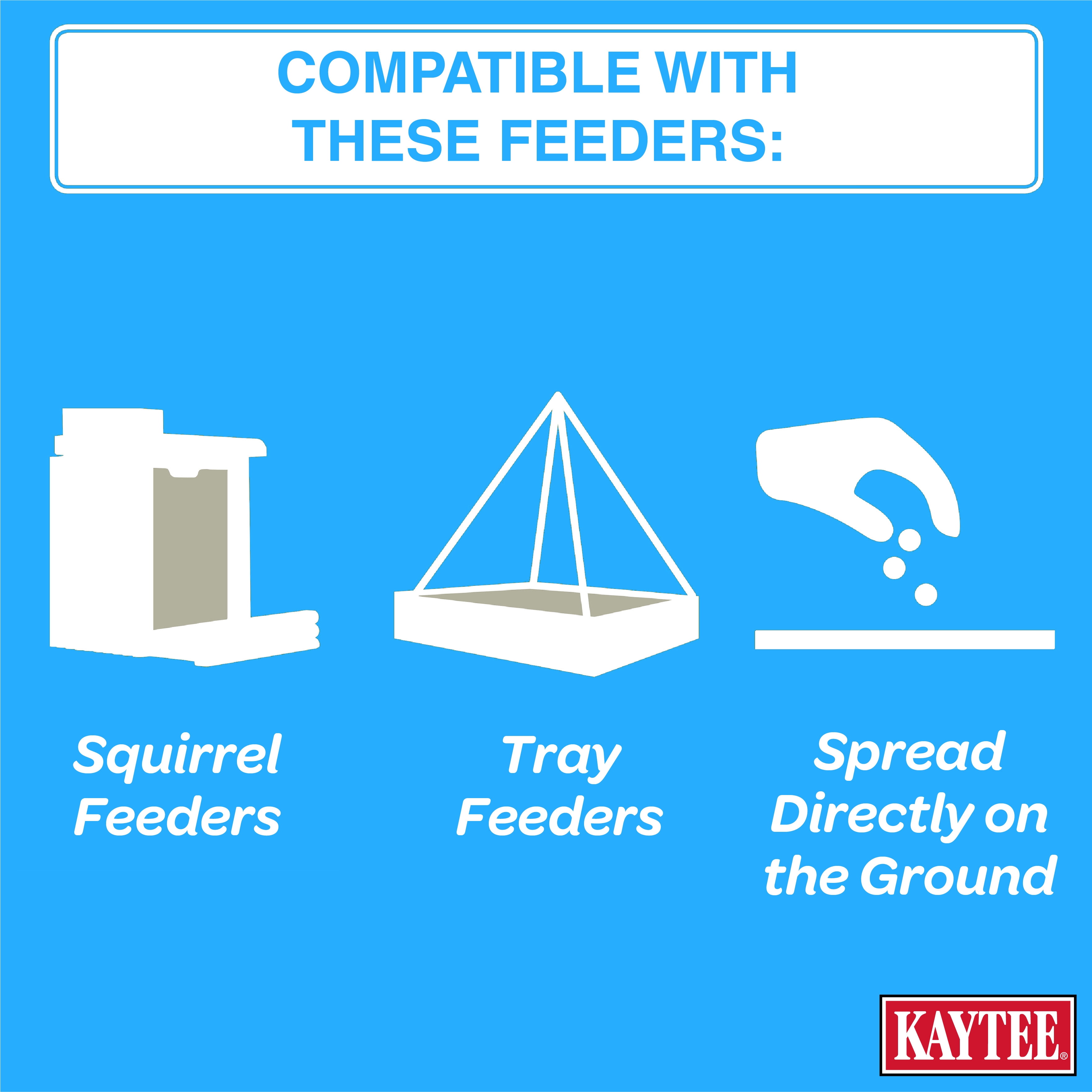 Kaytee Corn on the Cob, Squirrel and Critter Feed, 6.5 lb. Bag, Dry, 1 Pack