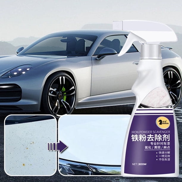 Gran Rebaja, Removedor de polvo de hierro automotriz de 300 ml, removedor de óxido de polvo de hierro para automóviles Akmoler