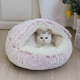 thumbnail image 5 of Cozy Pet Beds For Dogs And Cats, Hooded Burrowing Cave Tent Bed For Pets,100% New, 5 of 5
