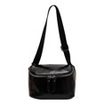 thumbnail image 1 of Paquete de pecho para mujer, bolsos de mensajero de moda informal, monedero de diseñador simple (negro) Likrtyny Para Estrenar, 1 of 9