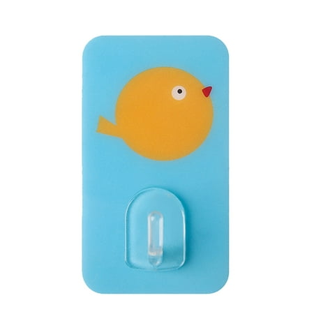 

Enowise-YL Cartoon Wall-Mounted Hook Strong Home Self-Adhesive Water-Proof Stick Hook Traceless No Hole For Bathroom Toilet