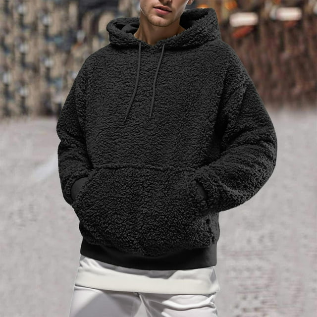WILLBEST Sudaderas para Hombre, Otoño e Invierno, Estilo Europeo y De Talla Grande, con Capucha Explosión Grande