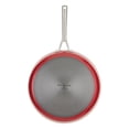 thumbnail image 3 of Sartén 31 cm KitchenAid. Anodizado Duro, antiadherente cerámico, rojo Imperio,, 3 of 7