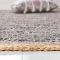 thumbnail image 4 of SAFAVIEH Cape Cod Ainsley Texture/Embroidery Runner Rug, Light Gray/Natural, 2'3" x 8', 4 of 10