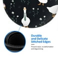 thumbnail image 5 of Disketp Fashionable Goose Small Mouse Pad 7.9x7.9 Inches,Washable Round Mousepad For Office Laptop Computer,Non-Slip Rubber Base Mouse Pads For Wireless Mouse, 5 of 8