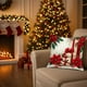 thumbnail image 1 of Juego de Almohadas Navideñas Rojas Combinadas para Decoración Navideña, Cojín para Sofá o Cama, 1 of 6