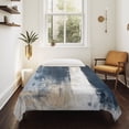 thumbnail image 4 of Navy Blue Grey Large Tapestry for Bedroom Wall Hanging Tapestry, Modern Abstract Art Rustic Ceiling Backdrop Tapestries Poster Blanket Wall Decor for Teens Room Living Room Dorm 100" x 59", 4 of 8
