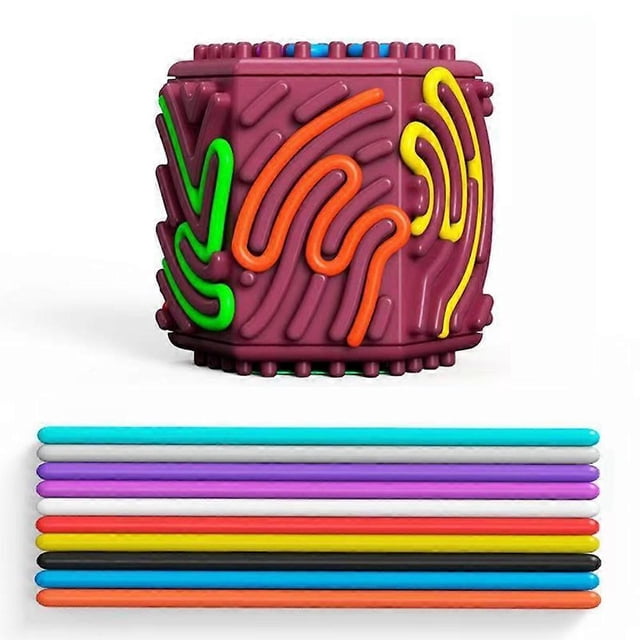 Educational 3D Multifaceted Sensory Cube Toy for Children Stress Relief Focus Training (CE CPC EN71