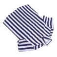 thumbnail image 4 of Camisa A Rayas Para Hombre, Diseño En Contraste Azul Y Blanco, Parte Superior Con Botones De Manga Corta Para La Vida Diaria, Viajes, Trabajo, Oficina, Hogar, Calle Con Diseño De, 4 of 7