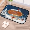 thumbnail image 5 of Floor Door Mats Bath Rugs Winter , Entry Rug Non-Slip Washable Indoor Door Mat, Small Oriental Accent Throw Rug for Bedroom Kitchen Entryway Bathroom 36x24in Carpet Runner, 5 of 7