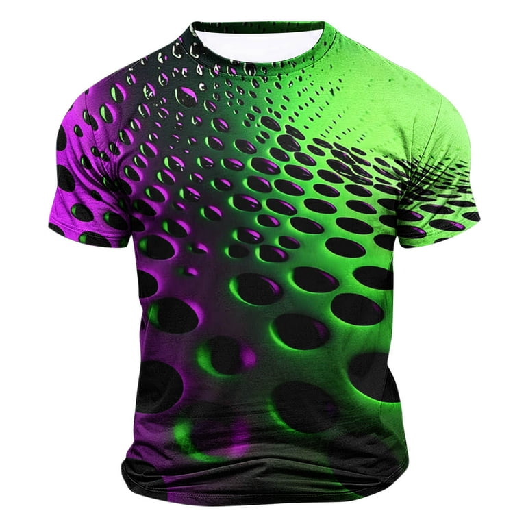 Lime Green Sport Gym Lounge Running Tee Shirts for Mens Fall