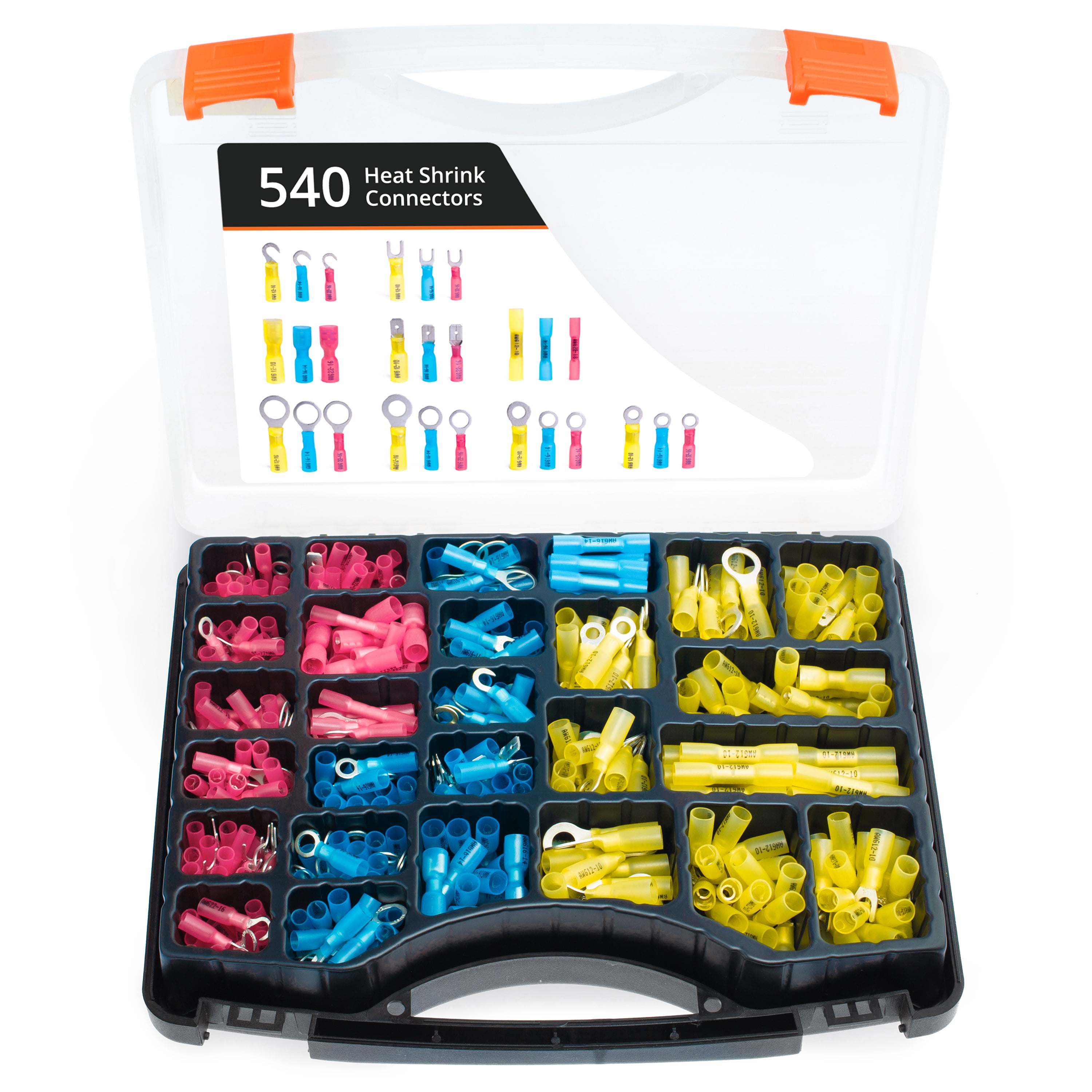 Hamingo 540PCS Heat Shrink Electrical Wrap Cable Wire Kit Hamingo 540PCS Heat Shrink Electrical Wrap Cable Wire Kit