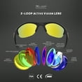 thumbnail image 6 of Kids Sunglasses - Age 2-6 Half Frame Wrap Around Sun Glasses for Boys and Girls - Little Girl and Little Boy Sunglasses for Outdoor Activities with UV400 Protection - Toddler Sports Shades, 6 of 7