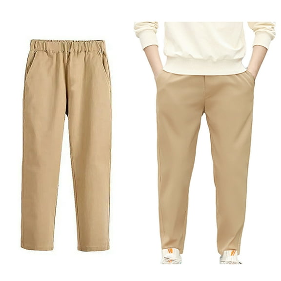 Boys Baggy Sweatpants Boys Joggers Cotton Pull on Sweatpant with Pocket Drawstring Boys School Uniform Pants Back To School Clothes Teen Boys 13-14 Years Pants