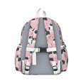 thumbnail image 3 of Border Collie Dogs with Flowers Backpack for School,Cute School Bag,Schoolbag with Adjustable Shoulder Straps & Padded Back,13.4"x11"x4.7", 3 of 6