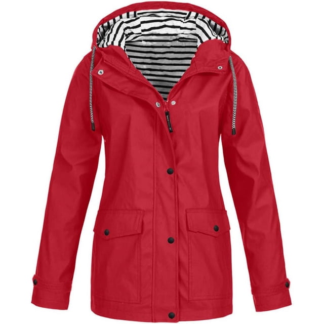 Veste Imperméable pour Femmes, Coquille Souple, Extérieure, Respirante, Pliable, Transitionnelle, Légère avec Capuche pour Printemps, Automne, Randonnée, Randonnée, Cyclisme