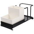 thumbnail image 3 of Miangastore Tea Bag Organizer Box Black Rectangular For Households 1Set 7.9x3.5x4.1in, 3 of 9