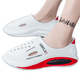 thumbnail image 2 of Erhuoxz Slides for Women Men Summer Cushion Foam Platform Soft Thick Sole Indoor and Outdoor Slides, 2 of 5
