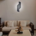 thumbnail image 4 of Lámparas de pared LED Sunnimix Apliques 10W 3000K IP65 Impermeable Negro, 4 of 8